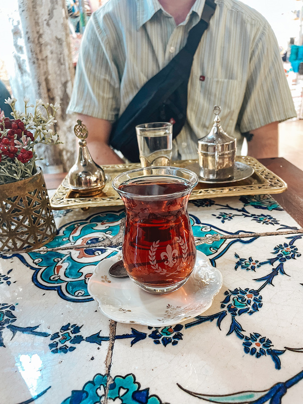 Traditional turkish tea