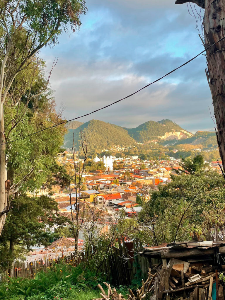 The view over the city from Iglesia de San Cristobalito